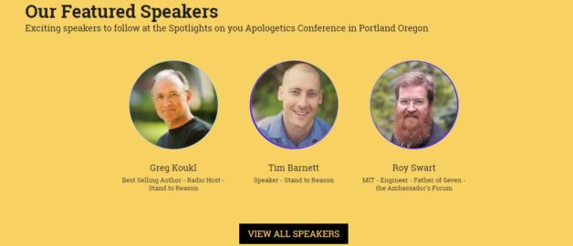 Worldview & Apologetics Conference Near Portland